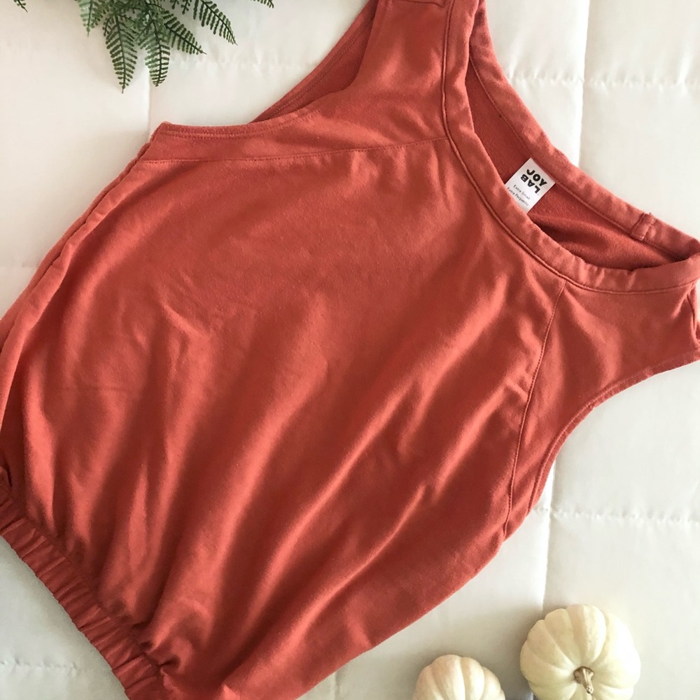 JoyLab Orange Cropped Athletic Tann